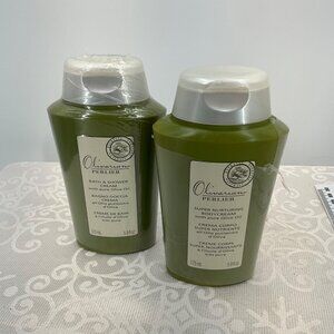 Perlier Olivarium Pure Olive Oil Bath & Shower Cream And Body Cream Set 175ml Ea
